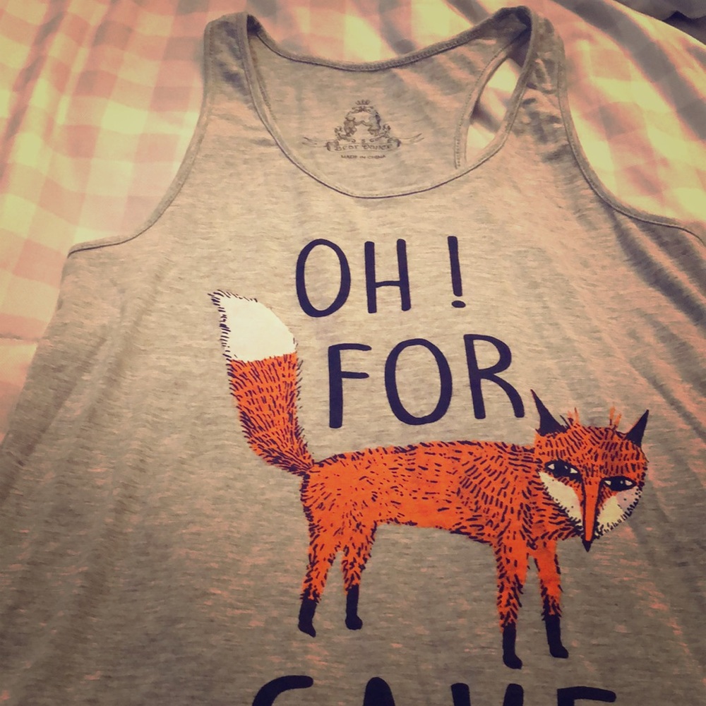 Fox Racer Back Tank size small.